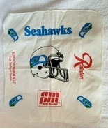 Vintage Seattle SEAHAWKS Handkerchief AMPM Mini Market Rainier KIRO NEWS... - $14.95