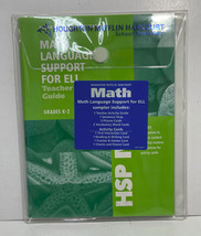 Math Language Support for ELL - Sampler Kit - Teacher Guide - Grades K-2 - £7.89 GBP