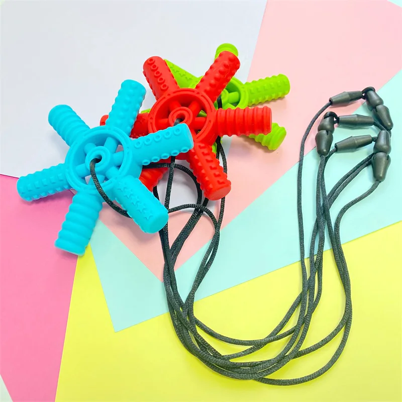 Game Fun Play Toys 1PCS Baby Teether Sensual Chew A Pendant Aklace Molar Stick S - £23.09 GBP