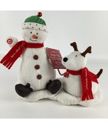 Hallmark Jingle Pals Techno Plush Animated Singing Snowman Dog Christmas... - $74.20