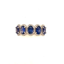 Natural Sapphire Diamond Ring 7 14k W Gold 3.07 TCW Certified $5,975 218112 - £2,016.29 GBP