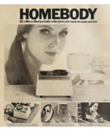 1968 General Electric Micro-Pod Radio Advertisement Vintage Communicatio... - €25,75 EUR