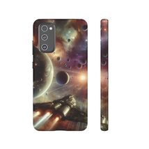 Space Art Tough Cases, Spaceship Traveling Protection for iPhone Galaxy ... - $39.71 CAD