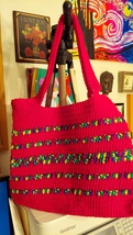 Fiesta Party - Shoulder/Tote Bag, 15 inches wide, 13 inches deep - $25.00