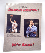 OU Oklahoma Mens Basketball 1995 1996 We&#39;re Back Book Thick Program Media Guide? - £29.45 GBP