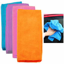 2 Pc Premium Microfiber Car Wash Drying Towels Large Cleaning Cloth Prof... - £14.94 GBP