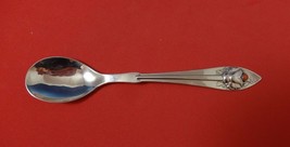 Ornamental #5 by Georg Jensen Sterling Sugar Spoon w/Applied Coral Cabachon - $503.91