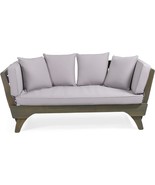 Christopher Knight Home Norman Outdoor Acacia Wood, Gray And Dark Gray - $584.99