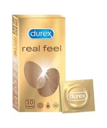 Durex Real Feel Condoms for Men - 10 Count For Real Skin on Skin Feeling... - £16.00 GBP