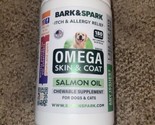 Bark &amp; Spark Omega Chews Itch and Allergy Relief 180 Soft Chews for dogs... - $18.99