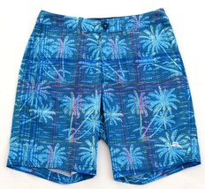 Tommy Bahama Blue Tropical Graphic Stretch Boardshorts Swim Trunks Men&#39;s... - $99.99