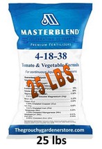 Masterblend Tomato &amp; Vegetable Fertilzer 25 lbs 4-18-38 - $89.50