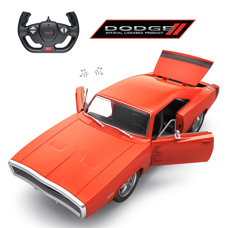 NEW Dodge Charger R/T RC Car 1:16 Scale Remote Control Car Model Radio - £67.25 GBP