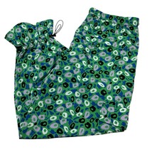 Diane von Furstenberg x Target Pants Womens XXL Green Jazz Dot Cargo Uti... - $24.36