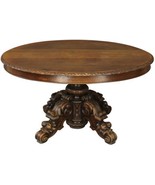 Antique Dining Table Hunting Renaissance Oak - £3,114.99 GBP