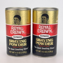 Royal Crown Supreme Shaving Powder Depilatory 4.5 Ounces Each Lot Of 2 - $22.20