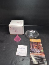 Firelight Glass Omni  TableLight 5&quot; Oil Lamp Candle In Box w Wick  Vinta... - $17.82