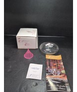 Firelight Glass Omni  TableLight 5&quot; Oil Lamp Candle In Box w Wick  Vinta... - $24.17 CAD