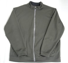 Pebble Beach Mens Performance Jacket Size XL Full Zip RN9170 Olive Green - £11.24 GBP