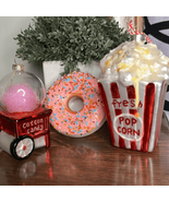 Food themed set of three ornaments - $33.61 CAD