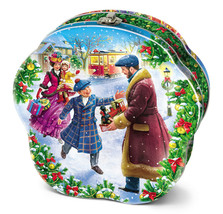 New Year tin can Box  Empty - £9.33 GBP
