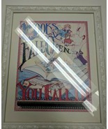 Framed Books Fall Open You Fall In Poster 18.5x22.5 Mary Engelbreit Ink ... - £56.32 GBP