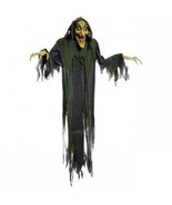 Animated Halloween Decoration Creepy Hanging Witch 72&quot; Life Size Spooky ... - £46.22 GBP