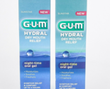 Gum Hydral Dry Mouth Relief Night Time Oral Gel 1.8 Ounce Lot Of 2 BB4/2... - $58.00