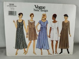 Vogue Basic Design Dress Sewing Pattern 1532 Size 6 8 10 - £10.93 GBP