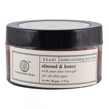 Low Cost Khadi Natural Almond &amp; Honey Facial Massage Gel With Scrub 50 gm Skin - £12.92 GBP