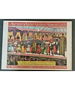 1960 Barnum &amp; Bailey Circus World Museum Old Poster About13 3/8&quot;x19&quot; WS - £9.39 GBP