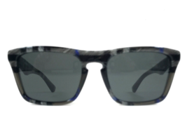 Burberry Sunglasses B4434 4147/87 Check Lichen Square Frames w/ Dark Grey Lenses - $197.99