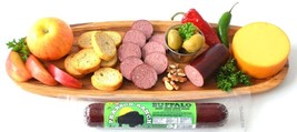 Pearson Ranch Game Meat Summer Sausage Gıft Pack of 5 – Elk Buffalo Veni... - £43.99 GBP