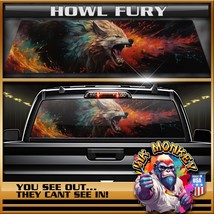 Howl Fury - Truck Back Window Graphics - Customizable - $55.12+