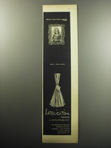 1957 D&#39;Orsay Intoxication Perfume Ad - Mona Lisa has a smile - £13.82 GBP