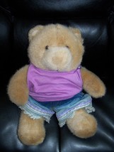 Build a Bear Brown Bear W/Short Outfit EUC - £12.28 GBP