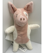 IKEA Kelgris - White &amp; Pink Pig - Soft Plush Stuffed Teddy Toy Baby Pigl... - $8.14