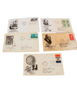 5 First Day of Issue Covers From the 1960s Salvation Army Herbert Hoover - £2.51 GBP