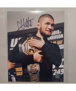 Khabib Nurmagomedov Signed Autographed AUTO 8x10 Photo Coa - $1,579.89 MXN