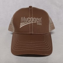 Mycogen Seeds Trucker Baseball Cap Hat Adjustable Mesh Back Embroidered New - $18.95