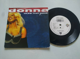 Donna Summer Work That Magic Warner 1991 - Single LP vinyl 7 &quot; VG/VG Am - $27.59