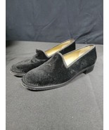 Yves Saint Laurent Black Calf Hair Slip-On Loafers Shoes Women&#39;s Size 6 - $105.61
