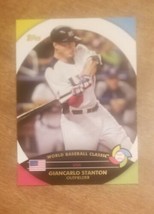 2013 Topps World Baseball Classic Giancarlo Stanton USA #WBC-6 FREE SHIP... - £1.43 GBP