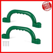 Heavy-Duty Green Grab Handles for Tree House &amp; Monkey Bars - 220 lbs Cap... - $665.36 MXN