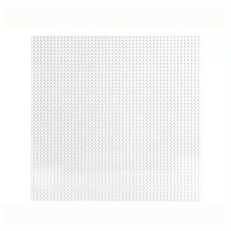 Classic Baseplate 50x50 Dots Building Blocks Bricks Base Plates DIY -White - £12.94 GBP