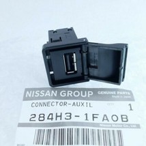 NISSAN Genuine OEM CONNECTOR AUXILARY AUDIO SYSTEM CV36 G37 284H3-1FA0B - $53.73