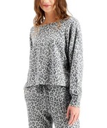 MSRP $40 Jenni On Repeat Super Soft Crew Sleep Top Gray Size Medium - $19.80