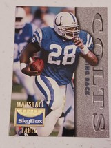 Marshall Faulk Indianapolis Colts 1995 Skybox 2nd Year Card #54 - $1.97