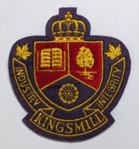 KINGSMILL INDUSTRY INTEGRITY SEW ON PATCH VINTAGE RETO SCHOOL EDUCATION ... - €13,05 EUR