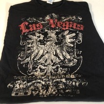 Las Vegas T Shirt L Black Sh1 - £3.97 GBP